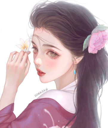 狄大萌2022人像上色ipad插畫課第八期網盤分享