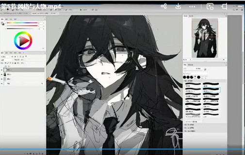 Duet丟特2022暗黑系角色設計入門班【畫質高清只有視頻】