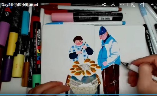 速寫實(shí)驗(yàn)室2022人物色彩團(tuán)練【畫質(zhì)還行只有視頻】