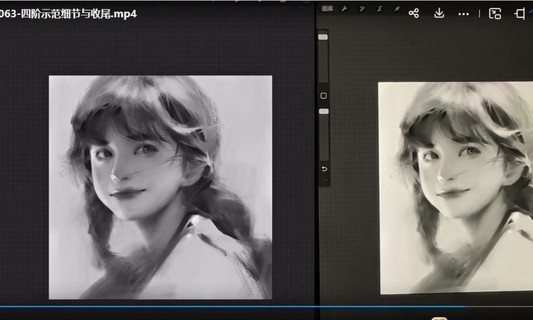 夏天大表哥iPad素描課2022【畫質(zhì)高清只有視頻】