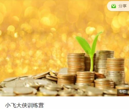 小飛訓(xùn)練營(yíng)8期網(wǎng)盤(pán)分享