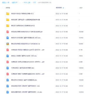 高俊波資料大全