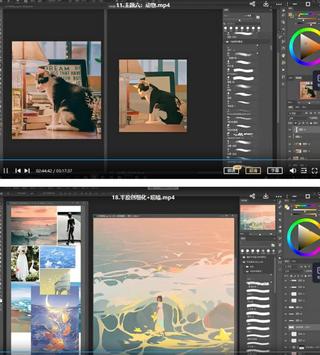 空青肆繪速涂第8期2022年3月結課