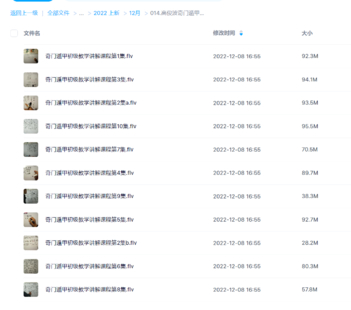 高俊波奇門遁甲初級