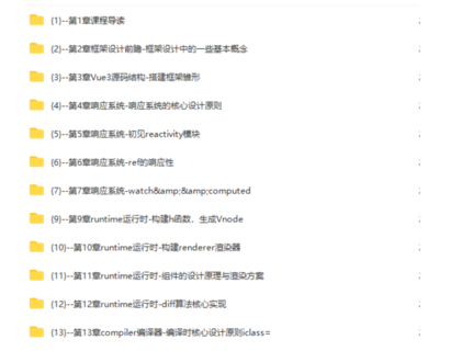Vue3源碼解析，打造自己的Vue3框架，領悟尤大思維精髓【更新中第13章】