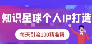 知識星球個(gè)人IP打造系列課程，每天引流100精準(zhǔn)粉【視頻教程】百度網(wǎng)盤插圖
