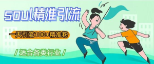 soul精準引流系列課程，一天引流100+精準粉百度網盤插圖