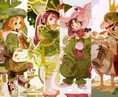 毛球滾滾來2022日系治愈插畫第2期百度網盤