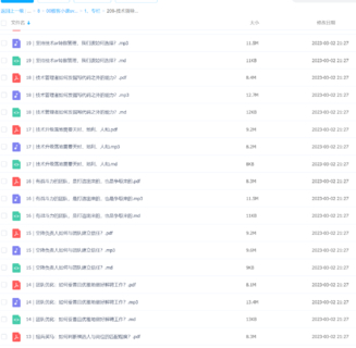 【極客時間】技術領導力實戰筆記2022【完結】