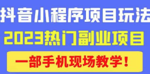 抖音小程序9.0新技巧,2023熱門副業項目,輕松變現百度網盤插圖 抖音小程序9.0新技巧,2023熱門副業項目,輕松變現百度網盤插圖
