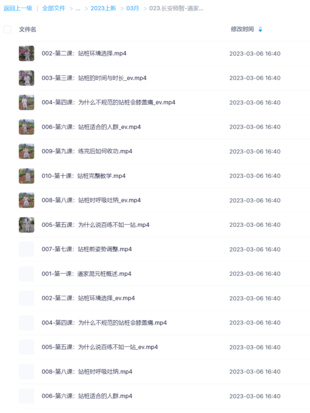 長安師智-道家混元樁詳細系統教學10課時