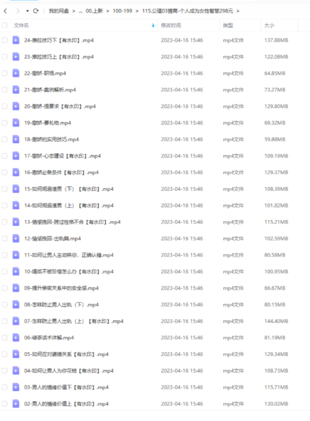 公瑾03情商-個人成為女性智慧298元