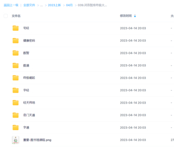 河洛智庫終極大課合集