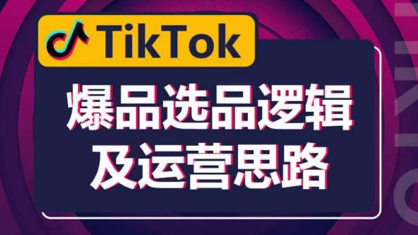 TikTok爆品選品邏輯及運營思路：解決網(wǎng)絡(luò)環(huán)境快速入門TikTok百度網(wǎng)盤