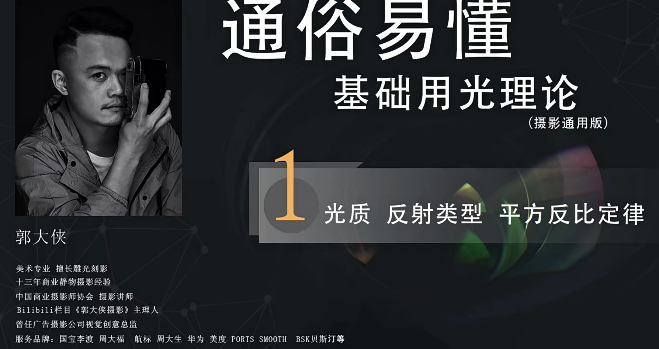 郭大俠產(chǎn)品攝影用光精品課程百度網(wǎng)盤