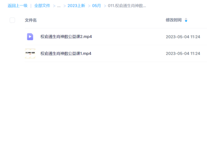 權俞通生肖神數公益課 2集