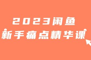 2023閑魚新手痛點(diǎn)精華課程（18節(jié)課）百度網(wǎng)盤