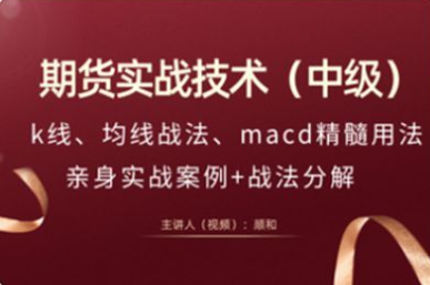順和博士-期貨實(shí)戰(zhàn)精華技術(shù)（進(jìn)階級(jí)）百度網(wǎng)盤