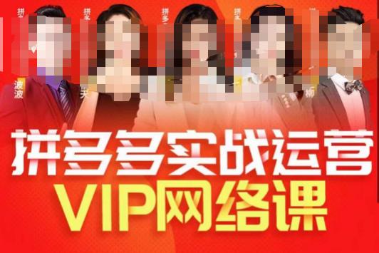 推易拼多多VIP直播課程，拼多多店鋪實操+實戰選款+直通車百度網盤
