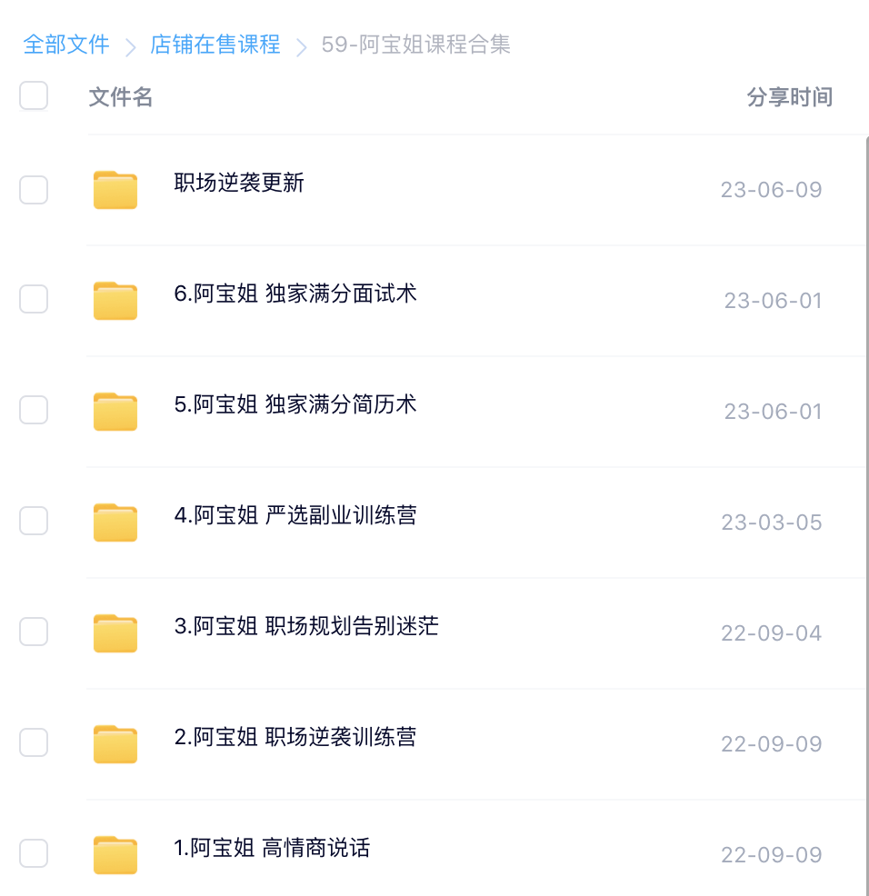 阿寶姐6套課程百度網盤分享插圖1