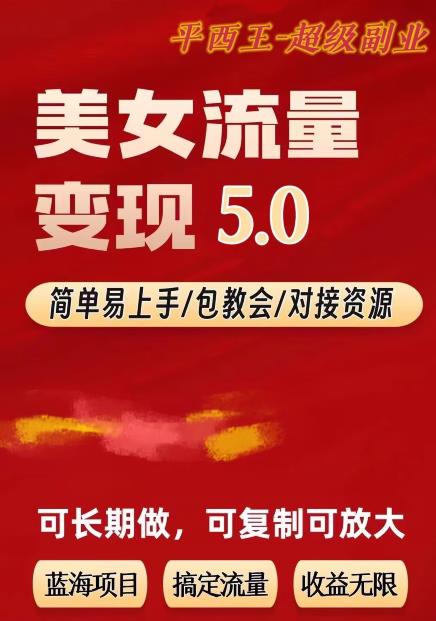 TK美女短視頻變現項目無限復制副業項目百度網盤
