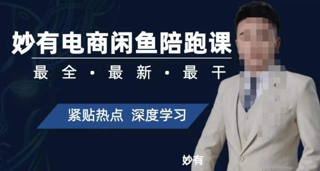 妙有電商閑魚無貨源陪跑課，零基礎實戰教程百度網盤