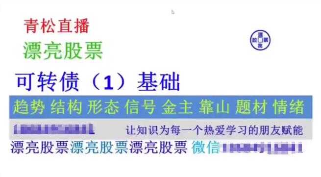 【量學(xué)大講堂】《高青松 可轉(zhuǎn)債、ETF、國債 7視頻》百度網(wǎng)盤