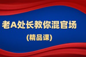 老A處長教你混官場(精品課)百度網(wǎng)盤