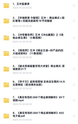 【大師上新】156.王沖（15套）