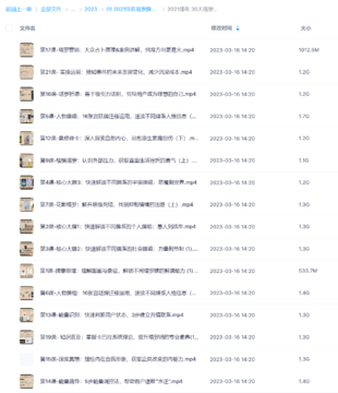 【魔法上新】01 2021緋夜塔羅牌高階課程22集視頻+資料包