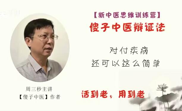 周三秒新中醫(yī)思維訓練營系列課－暨傻子中醫(yī)辯證法百度網(wǎng)盤