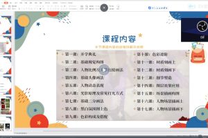 一顆大脆桃-定向風格二次元氛圍感光影特訓班第一季百度網盤