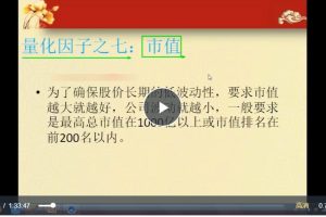 《長線價(jià)值量化模型》大專欄 第二期百度網(wǎng)盤
