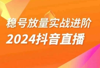 穩號放量實戰進階―2024抖音直播間精細化運營步驟百度網盤
