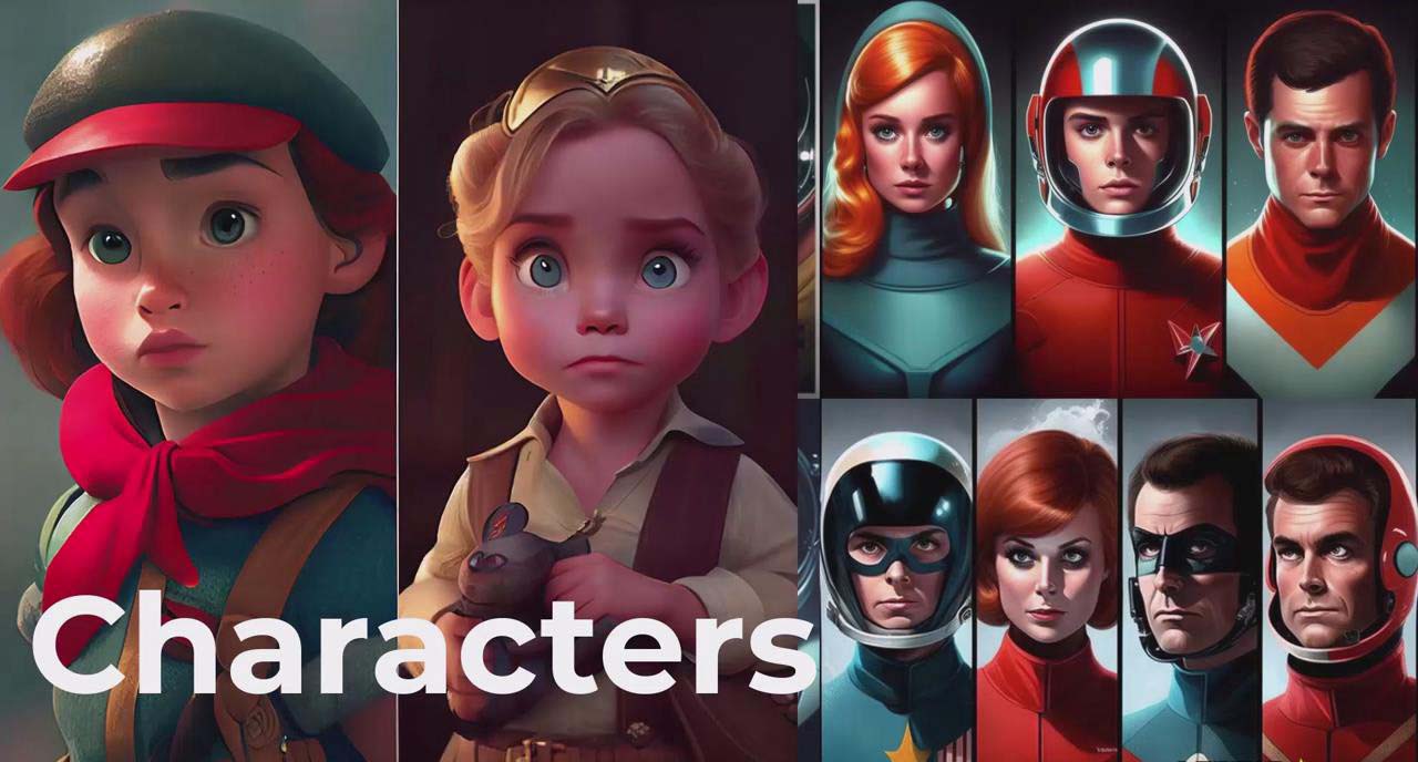 掌握MidJourneyV5AI+ChatGPT創建一致的角色設計圖像-22節課-中英字幕