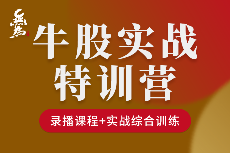 【無為】原價3698元的《牛股實操特訓營》