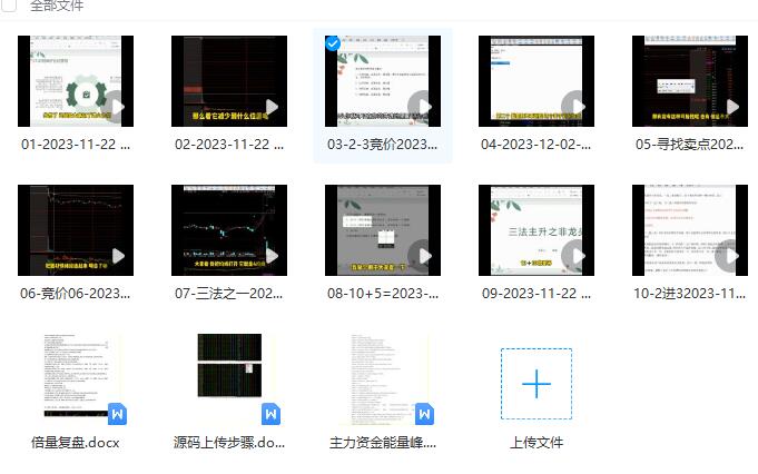【公眾號盈盈】《公眾號盈盈的筆記競價打板教程》