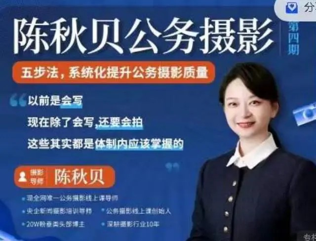 陳秋貝公務攝影第四期體制內攝影