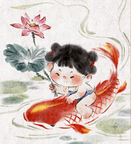 鐘小朋友水墨新春主題課2024年