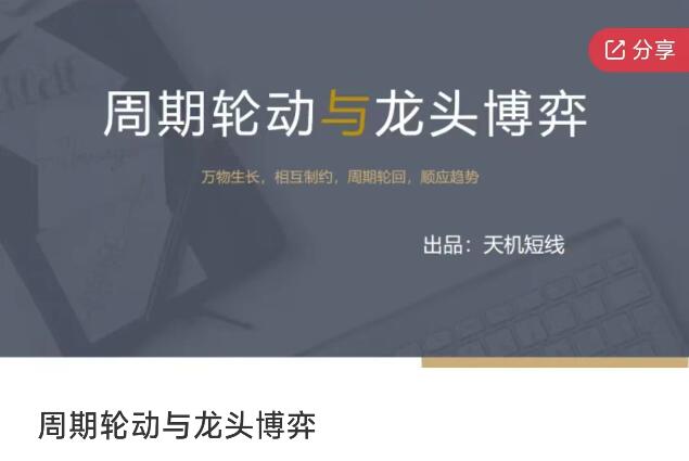 周期輪動與龍頭博弈