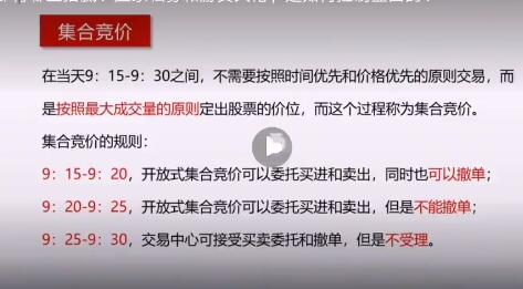 張馨元《集合競價實戰培訓》教程