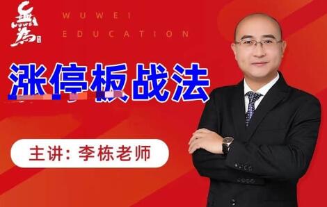 無為李棟《漲停板戰法》視頻插圖