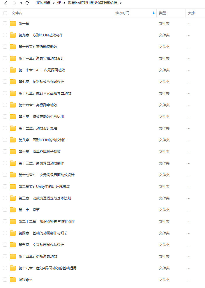 樂魔leo游戲UI動效0基礎系統課插圖1