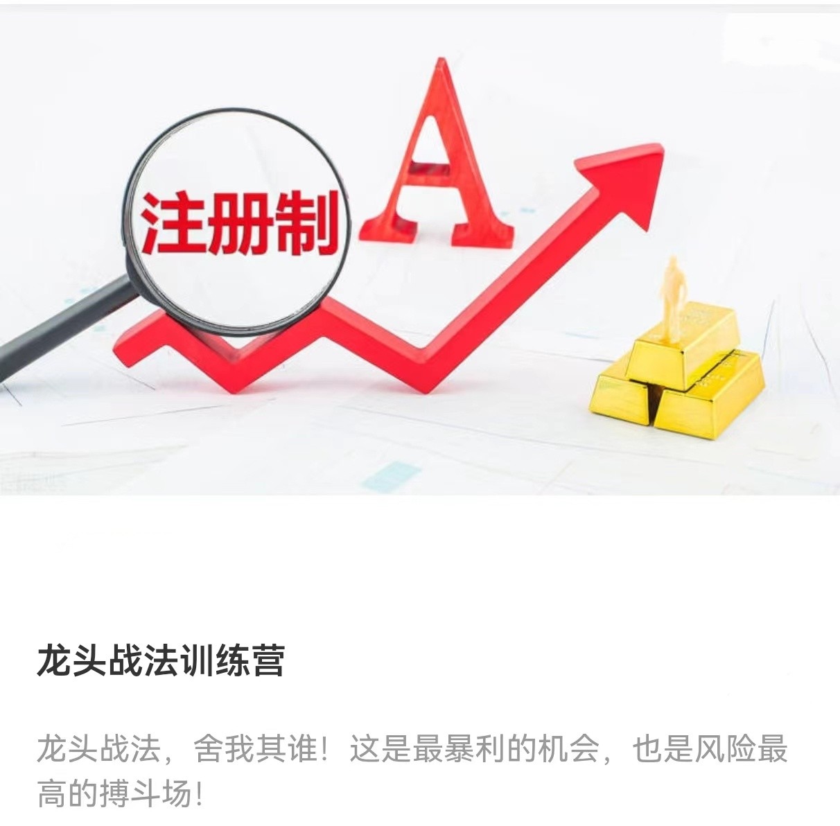 龍頭戰(zhàn)法訓練營