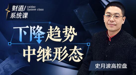 【史月波】原價588元的《史月波 下降趨勢中繼形態》