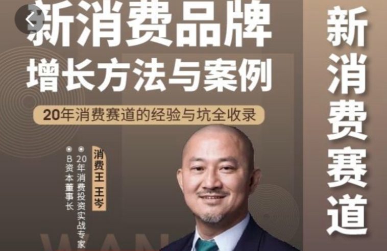 王岑：新消費(fèi)品牌增長方法與案例