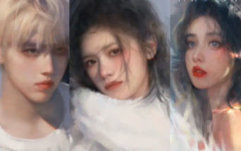 與snow人像厚涂中級班