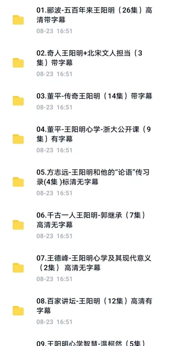 王陽明系列合集插圖